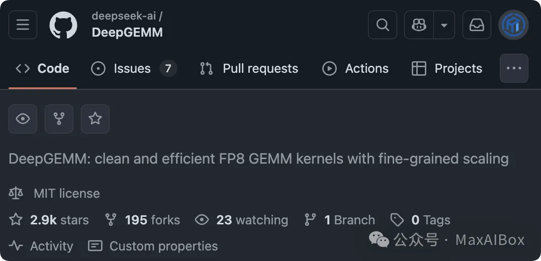 DeepSeek 再开源 DeepGEMM,继续压榨 GPU,英伟达很开心
