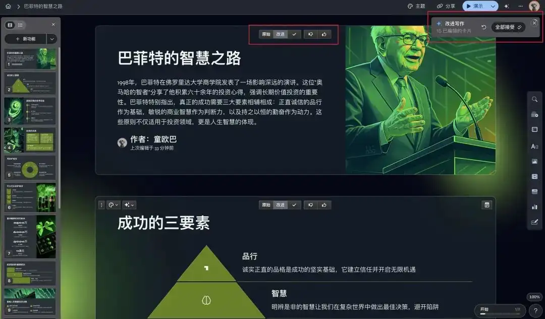 离开 Gamma,我都不会做 PPT 了