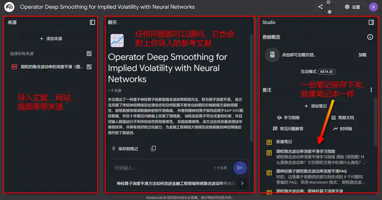 AI 笔记神器 NotebookLM,保姆级教程来了!