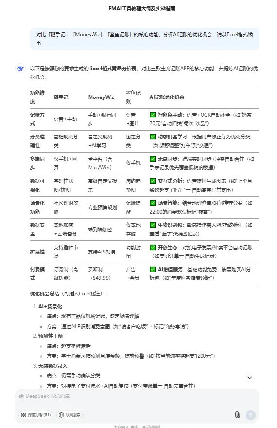 产品经理实战:如何用 PMAI 设计「AI 智能记账」