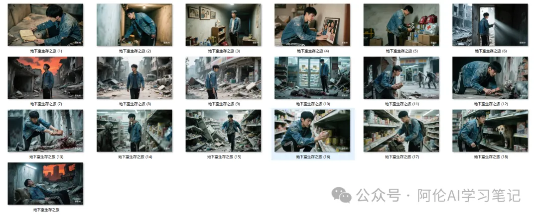 9个作品涨粉15万!用AI制作末日长篇故事